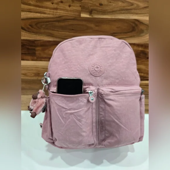 Kipling | Bags | Kipling Backpack Light Pink Color Laptop 